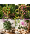 Щипки за растения домати и цвeтя 108 бр